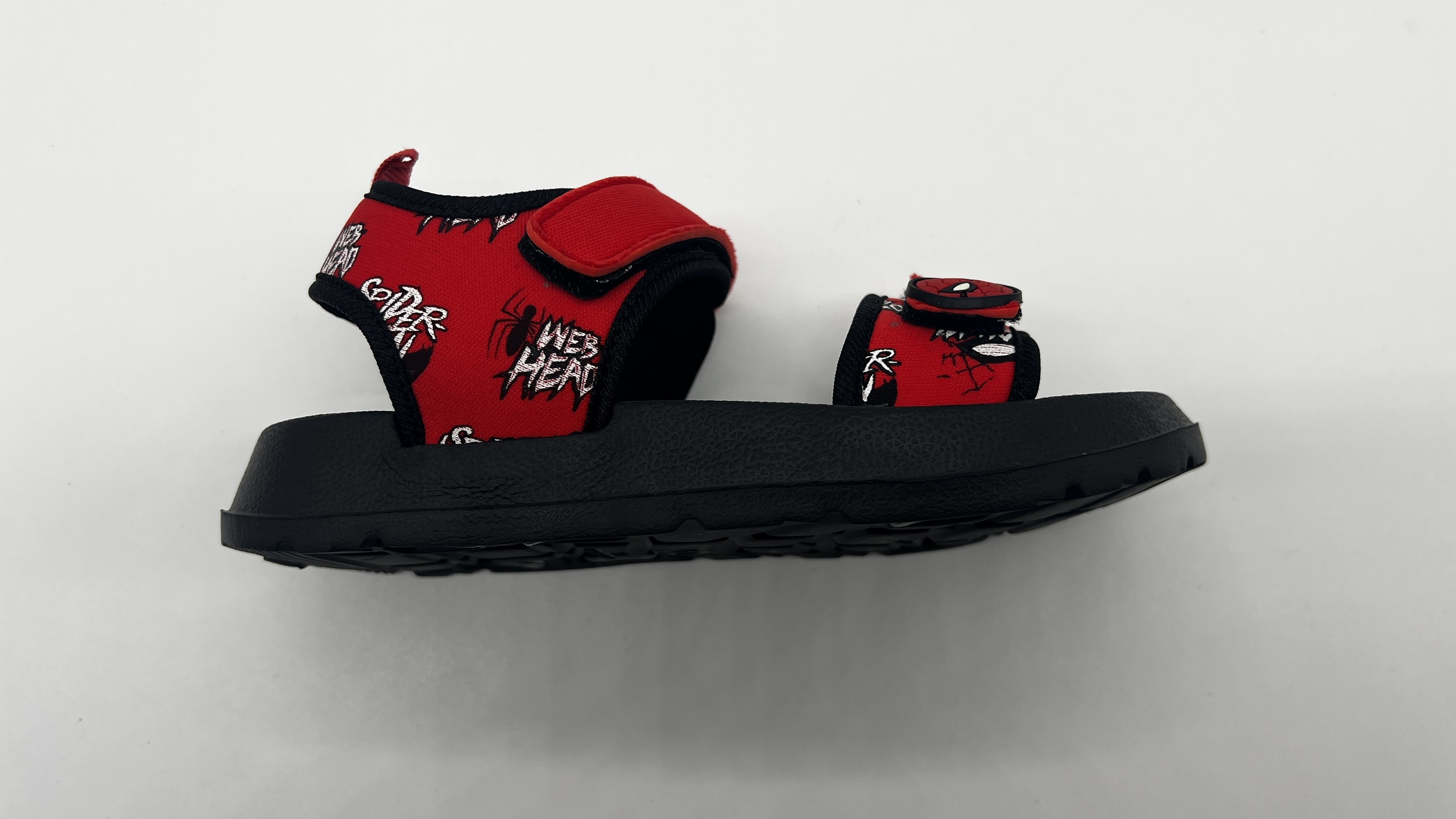 Kids Pool Mule Sandals printed pattern detail