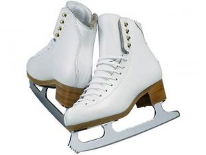China Professional Ice Skate Blades with Stainless steel Blade / PA Chasis on sale