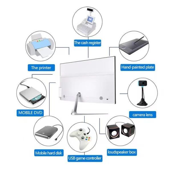 19 "/24"/27 "HD Display All-in-One PC with Core Notebook/Desktop Processor