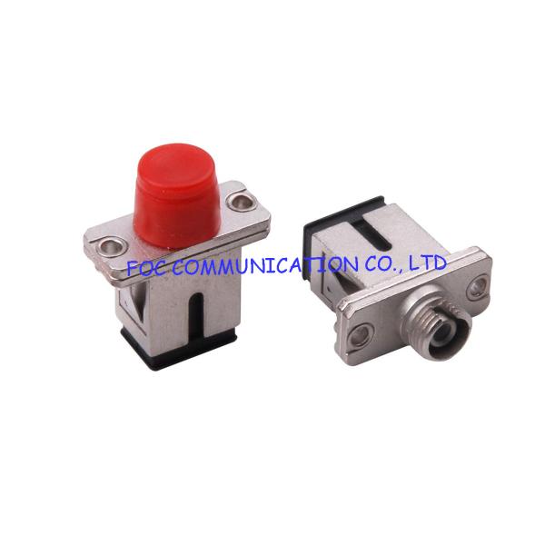 Low Insertion Loss Fiber Optic Adapter / Ftth And Fttx Sc To St Adapter