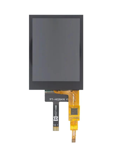 2.8 Inch 240x320 Resolution All Viewing Angle IPS TFT LCD Display with MCU/SPI/RGB Interface