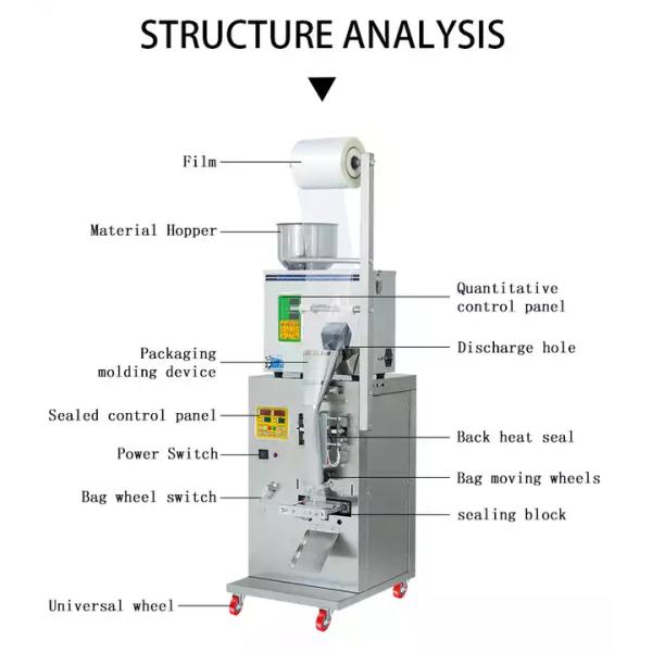 Sachets Automatic Packaging Machine Rice Spices Powder Coffee Tea Bag Multifunction