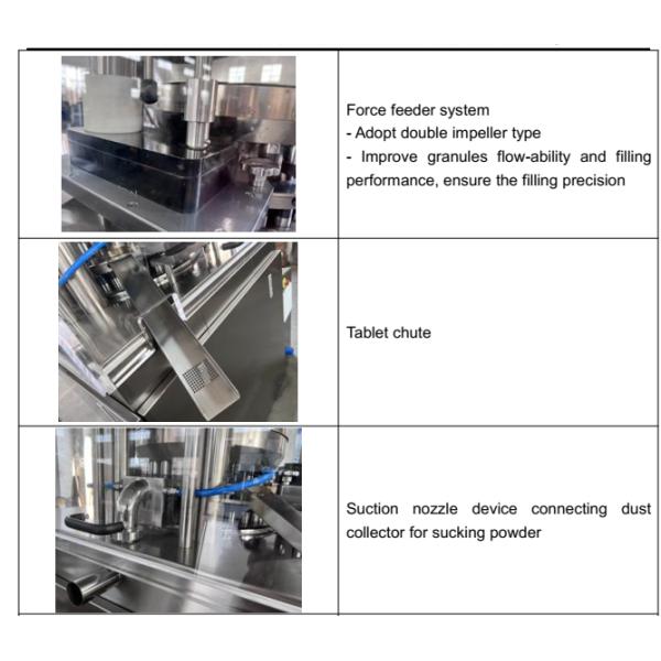 TIANHE Double Layer Automatic Tablet Press Machine For Dishwashing Tablet