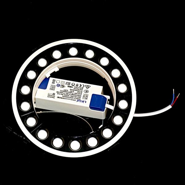 134mm Aluminum Round LED PCB Module DC12V 15w 20w For Track Lights