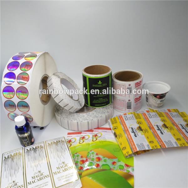 Adhesive Waterproof 3D Shrink Sleeve Labels