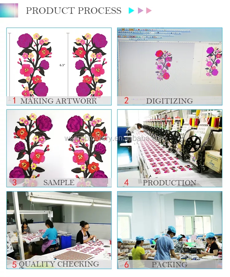 Factory Free Sample Hook and Loop Fasteners Ukraine Flag Patch Custom Flag Embroidery Patch for Clothing