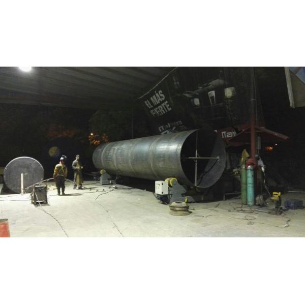 80 Ton Wind Tower welding Turning Rolls ,PU Wheel Pipe Welding Rotator