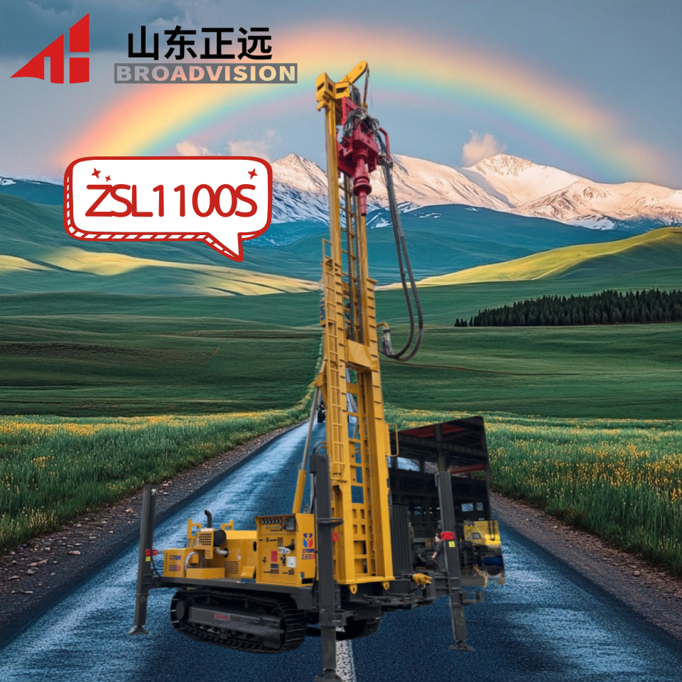 ZSL1100S Crawler-type Water Well Drilling Rig - The Latest Series With High