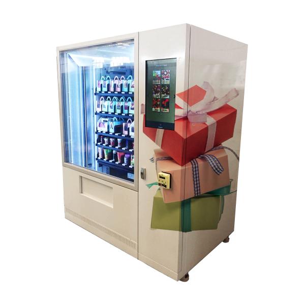 Touch Screen Bread Yoghurt Vending Machine With Automatic Report Function