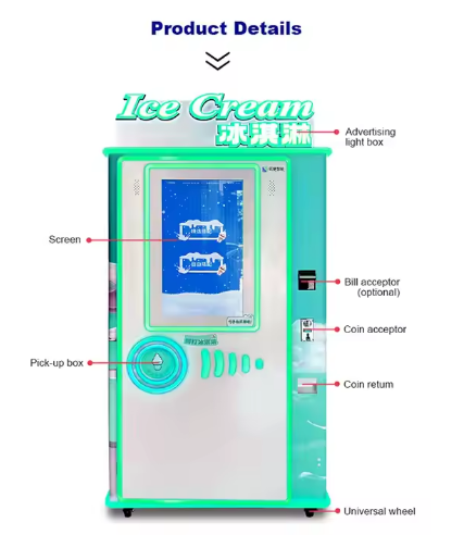 220v Small Commercial Soft Serve Ice Cream Machine Stainless Steel