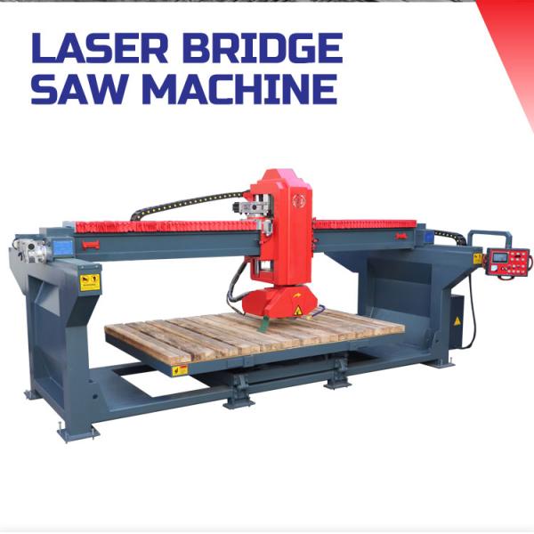 High Cutting Precision Bridge Saw Cutter for Stone Slab Tile Wet Cutting And Grooving
