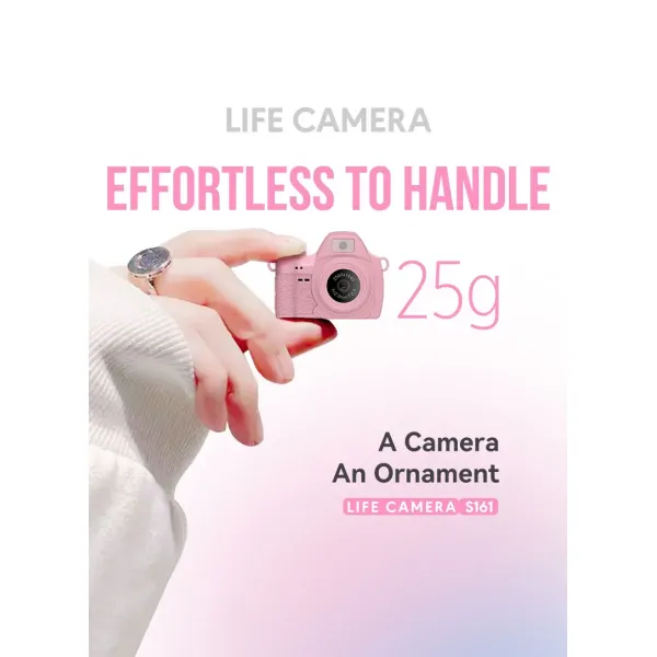High Performance Mini Pocket Camera front view