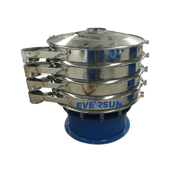 Charcoal Sieving Carbon Steel Round Vibrating Screen