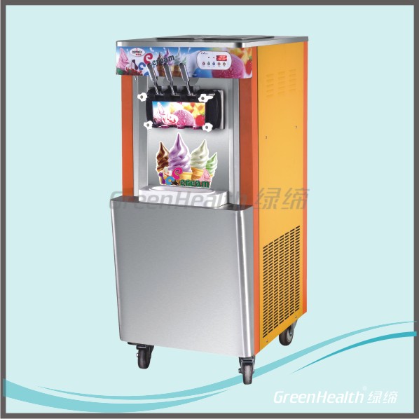 Multi Floor Standing Type Flavor Ice Cream Machine Mini Freezer Dynamic Cooling