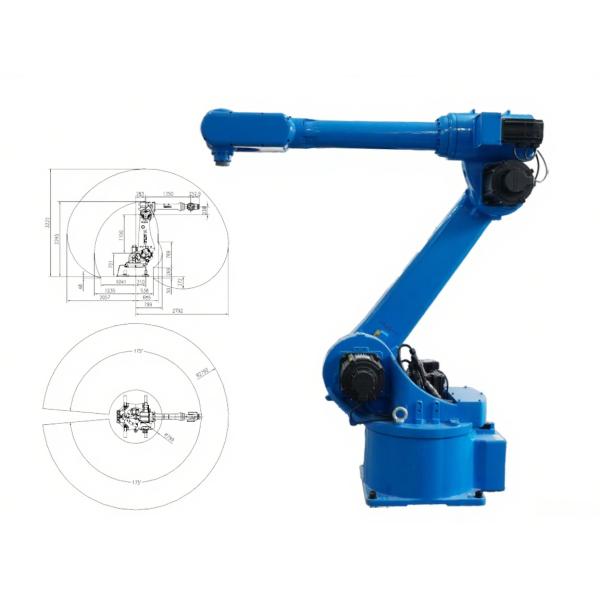 Industrial Robot with GSK-RC Controller 20kg Payload for Accurate Welding