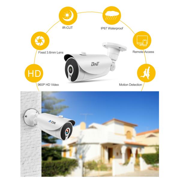 Network 8CH IP CCTV Camera Kits Ip Security Camera System 1080P Motion Recording