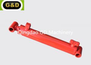 Quality Red chrome plated Welded Hydraulic Cylinder for cargo lifting for sale