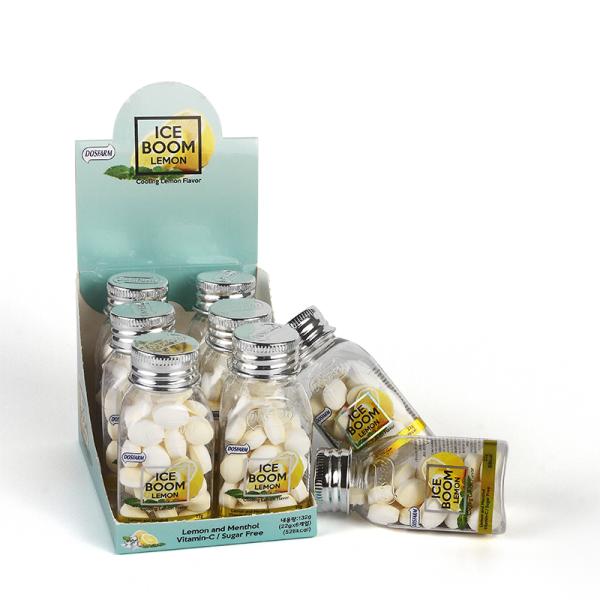 Healthy Lemon Flavor Compressed Candy Zero Sugar