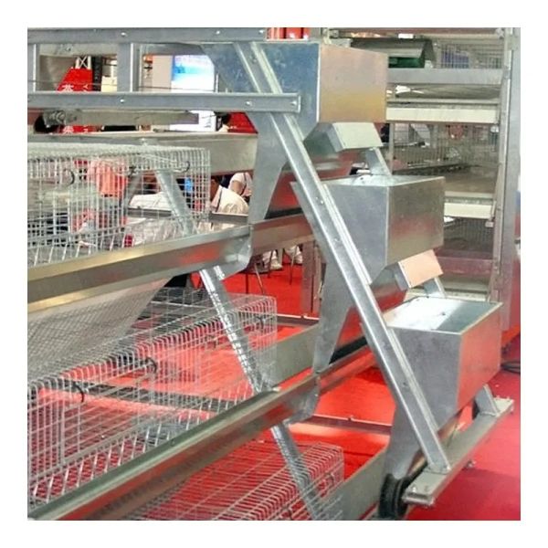 Corrosion Resistant Broiler Cage System with Automatic Feeding for High Density Poultry Farm Equipment