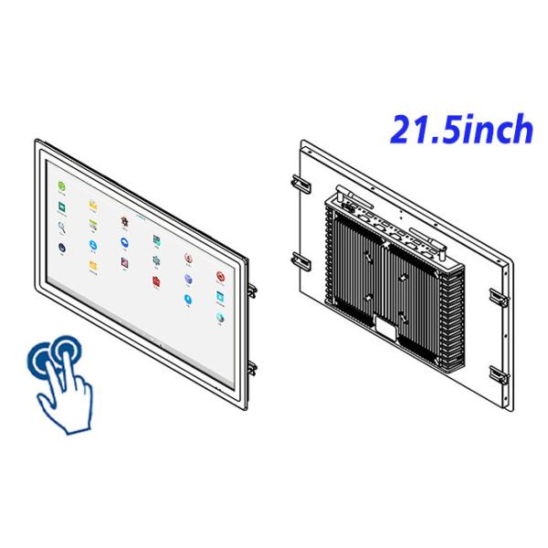 21.5-Inch High-Performance Android Touch Screen for Smart City Applications and Public Terminals