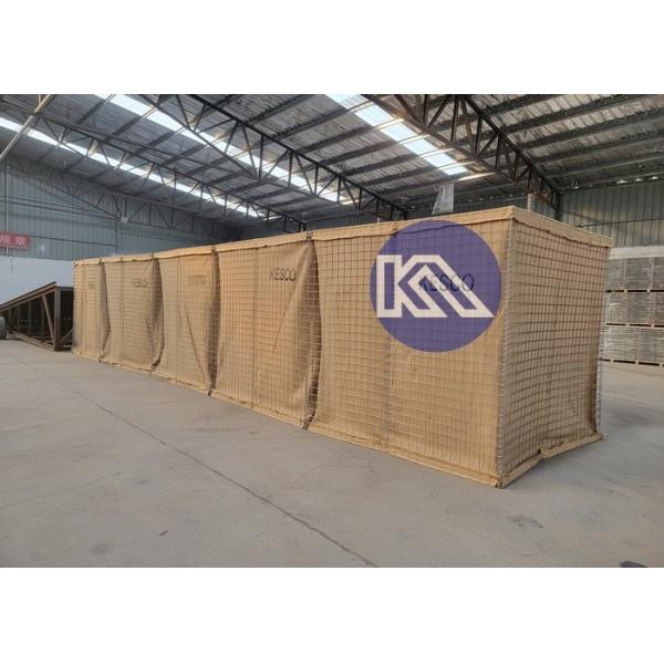 Ballistic Defensive Bastion Barrier Integrated Bulletproof Defense System Create floodwalls or wildfire containment lines
