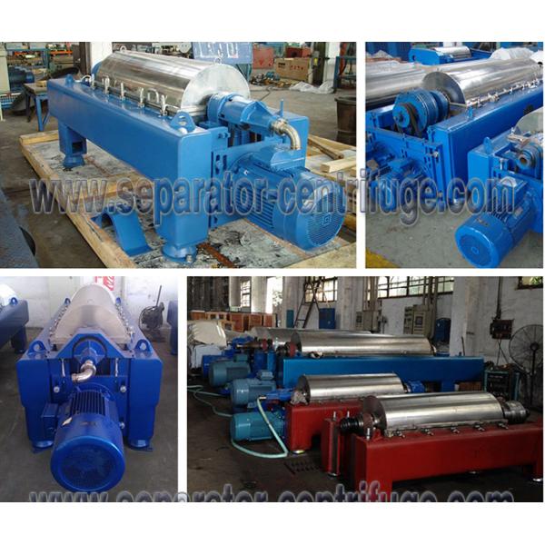 New Large Capacity Continuous Separating Decanter Centrifuges for Dewatering