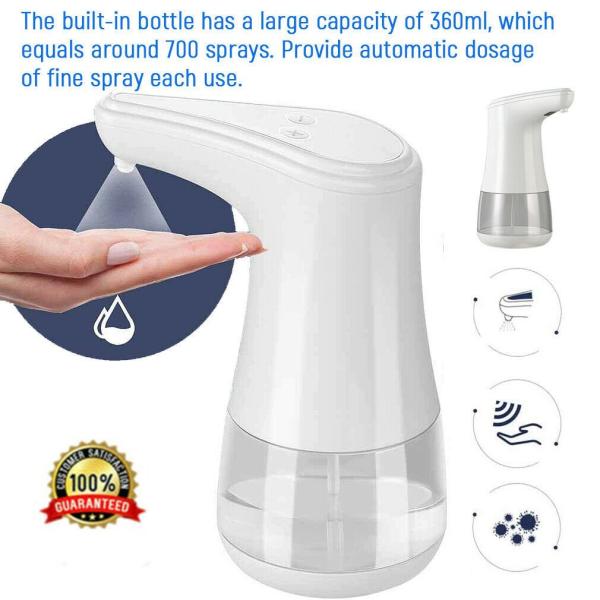 Automatic Spray Type Soap Dispenser Touchless Alcohol Dispensers