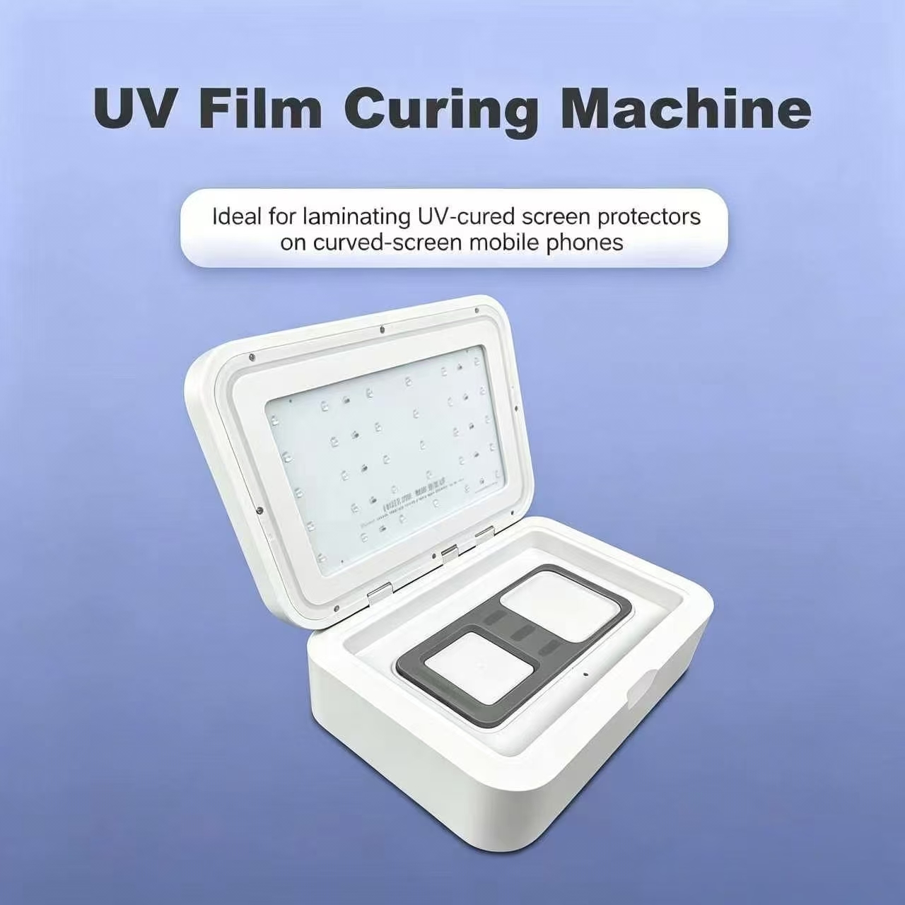 Portable UV Film Curing Machine ABS Material for MP3 Camera Game Player Screen Protector
