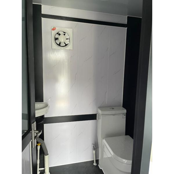 Durable Enviroment Friendly 8.3 Earthquake Resistance Optional Window Toll Booth With Bathroom