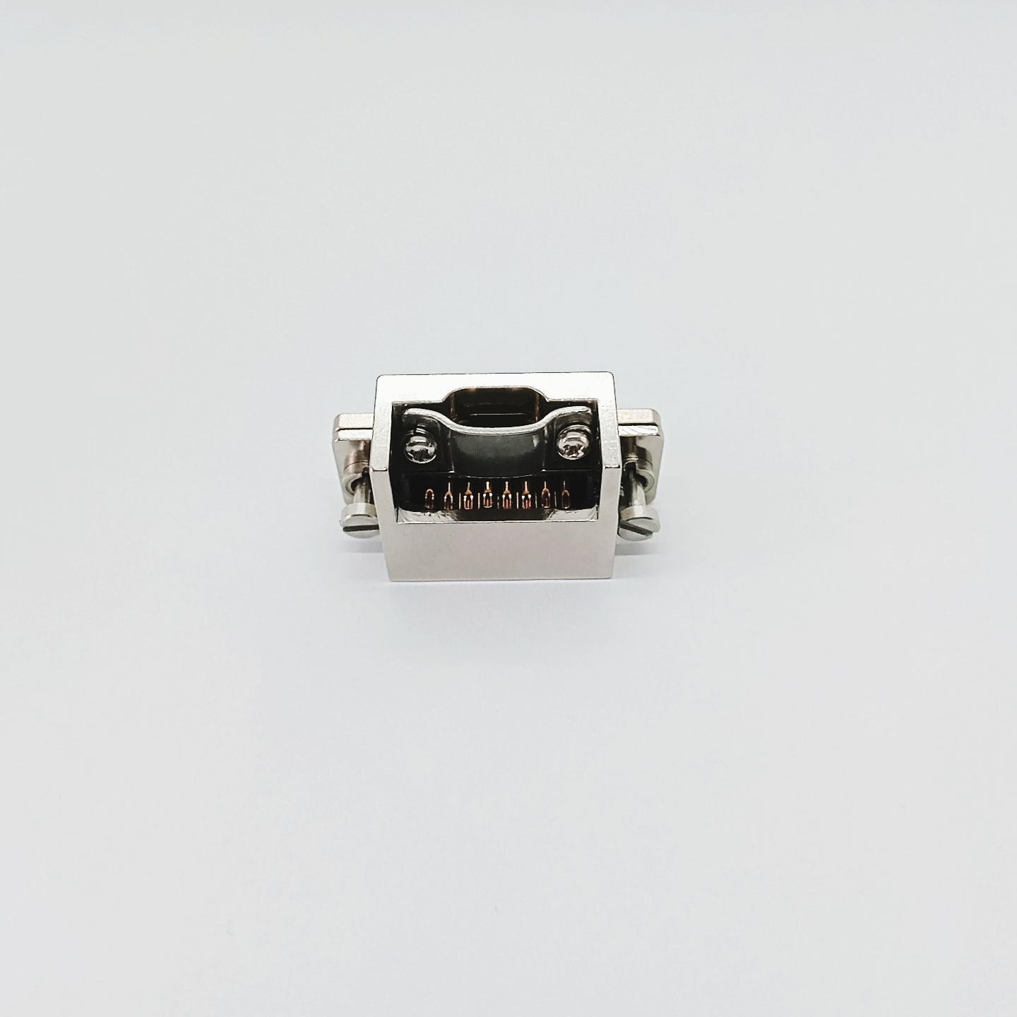Micro Rectangular Connector J14Q‑15TKL 15 Pin Plug Socket Contacts Cable Type Solder Termination Screw Locking Type Connector
