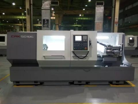 CAK80135 CNC Lathe Machines High Torque Metal Processing Machine