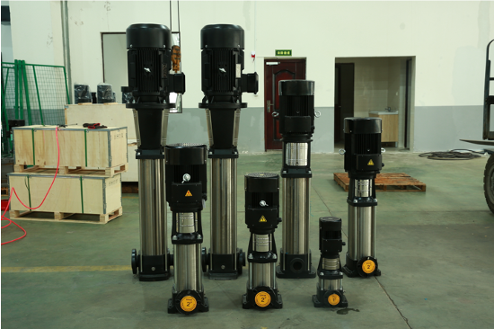 Multi Stage Centrifugal Vertical Pumps Custom Steepness For Irrigation
