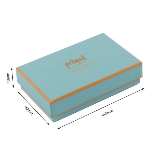 Reasonable Luxury Handmade Custom Rigid Cardboard Gift Soap Box Packaging Custom Order