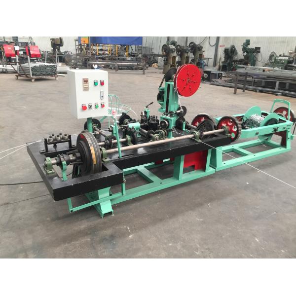 Two Wire Twist Barb Wire Chain Link Machine With Easy Operate And High Output