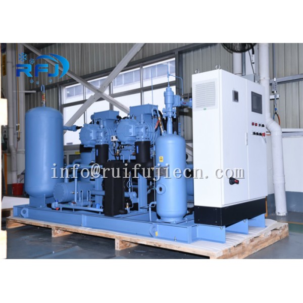 SRC-S-183-ZL Screw Type Compressor Semi Hermetic For Air Conditioning