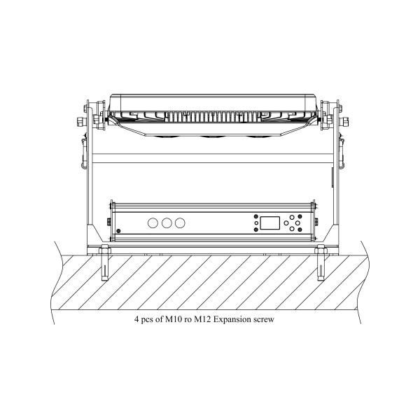 IP65 Double Head 800W LED Stage Flood Lights