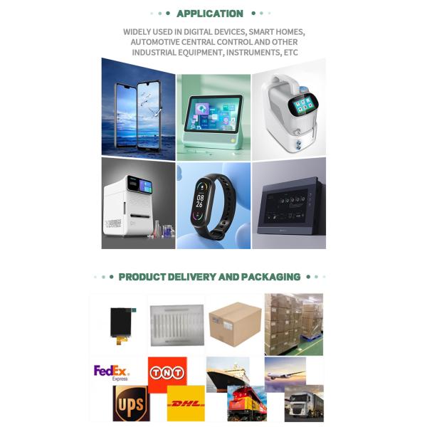 3.2 inch IPS Full View Colorful Vertical Screen 240 * 320 Resolution 8BIT MCU Interface Small Display Screen