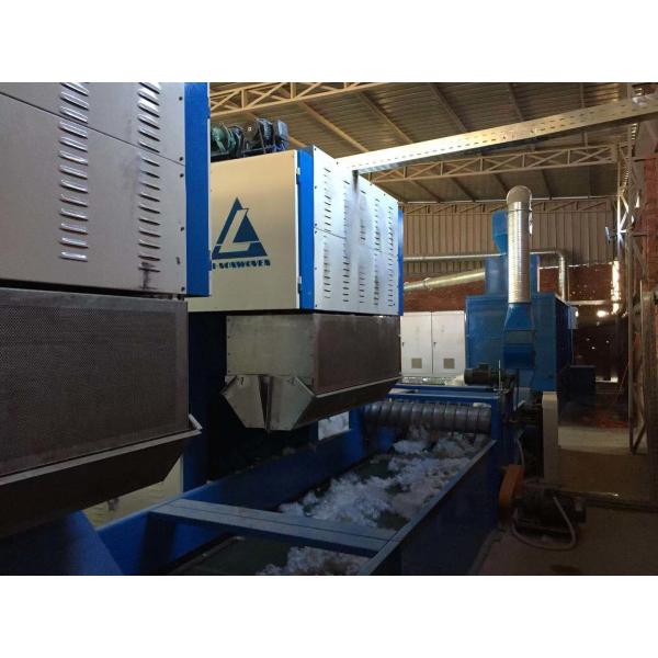 Non - Woven Polyster Fiber Bale Opener Machine CE / ISO 9001 Certification