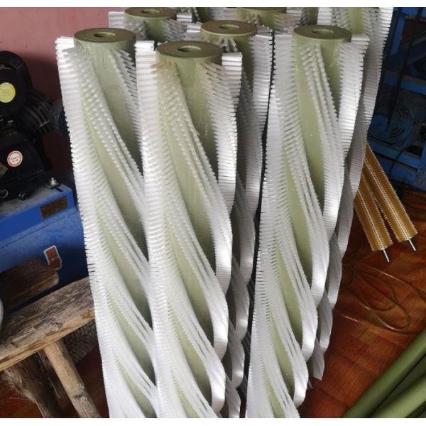 ROSH Customized Size Conveyor Cleaning Brush Various Shape Filament Cylindrical Roller Brush