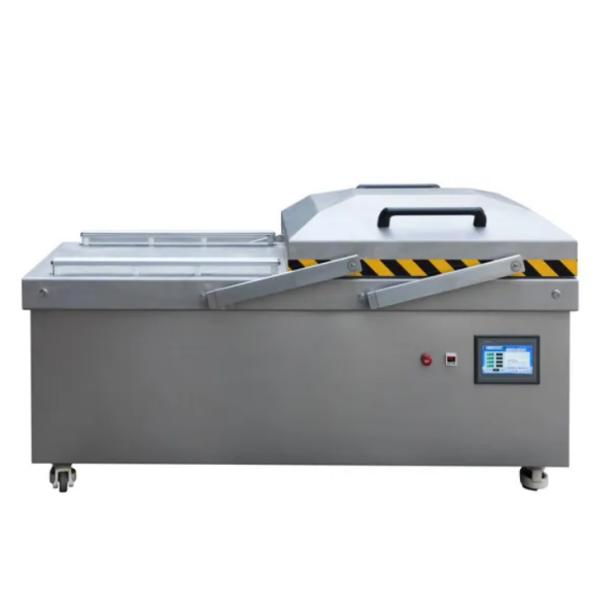Pouch Packaging Automatic Double Chamber Aluminum Foil Vacuum Sealer Machine Advantage