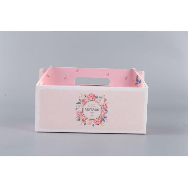 Customized Sushi Corrugated Cardboard Shipping Box with Handle Matt Lamination Durable and Sturdy for Safe Packaging
