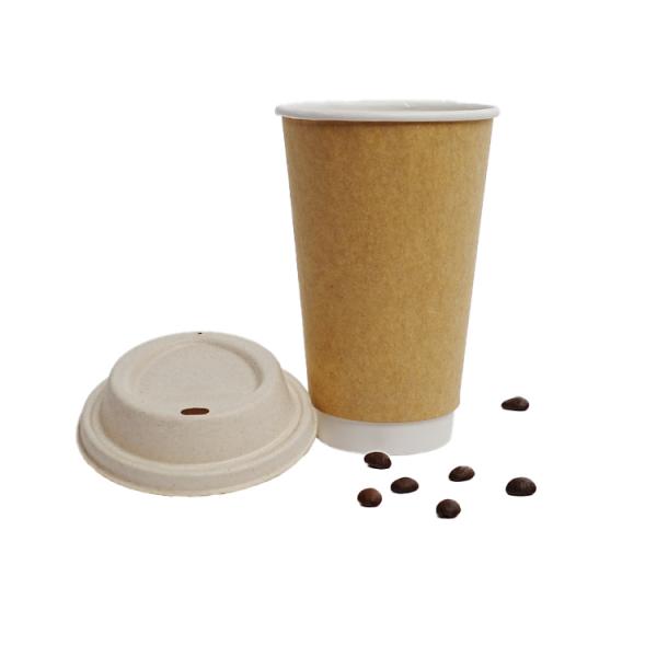 Customized biodegradable disposable coffee paper cup single and double paper coffee cup with lid