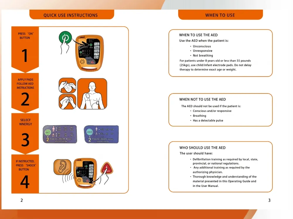 Child Models St-A5s Aed Scanner Temperature Pulse Monophasic Good Defibrillator Trainer with Built in Lithium Battery