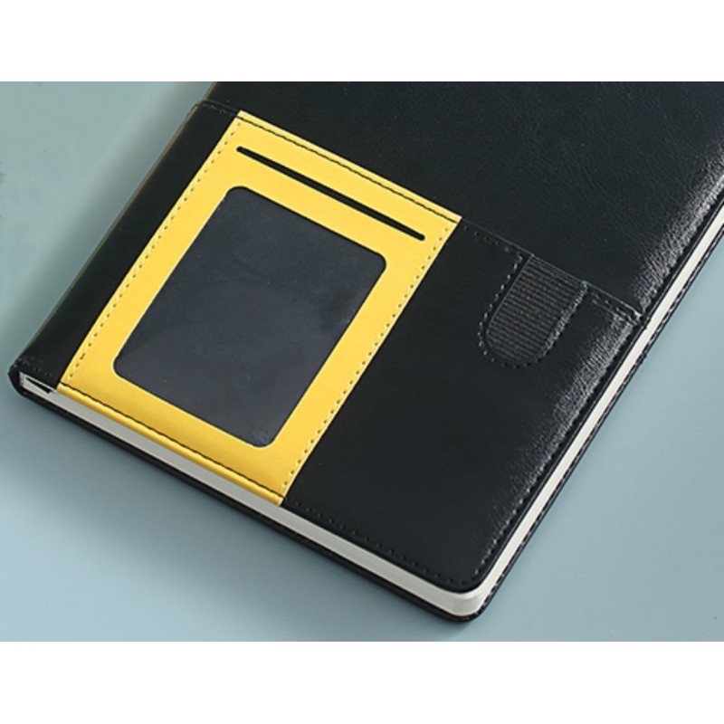Custom Personalized Hardcover PU Leather A5 Multi-Function Business Notebook Set, Ideal For Office Use & Business Presents