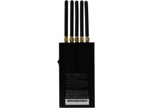 China Black GPS Cell Phone Signal Jammer For Schools , 5 W CDMA / GSM Blocker on sale