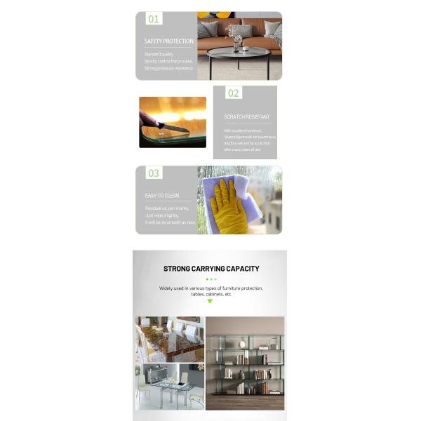 Float Reflective Low E Tempered/Laminated/Double Glazing Insulated/Toughened/Building/Window Glass/Shower Door