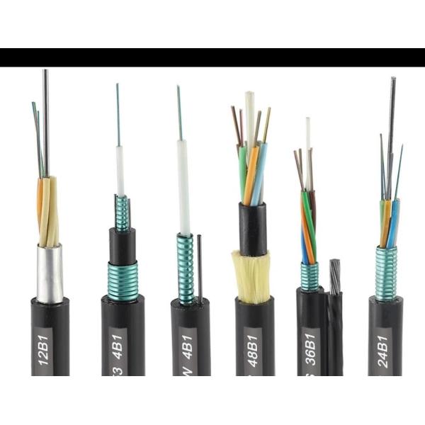 Single Mode 2-288cores PE Sheath Duct Fiber Optic Cable