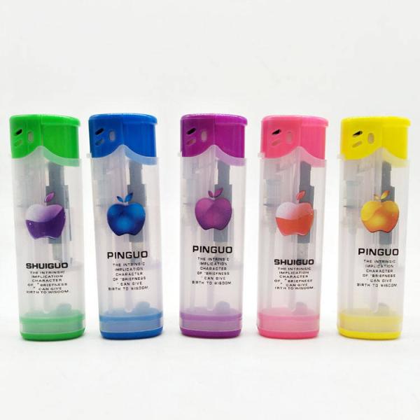 Beautiful Butterfly Pattern Customization Portable Refillable Candle Electric Lighter