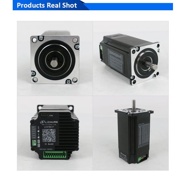 Lichuan Open Loop/Closed Loop Integrated Stepper Motors Driver Pulse/RS485 Control 3.5N.m 2Phase Nema23 DC24~50V 3.0/4.0A 1000PPR