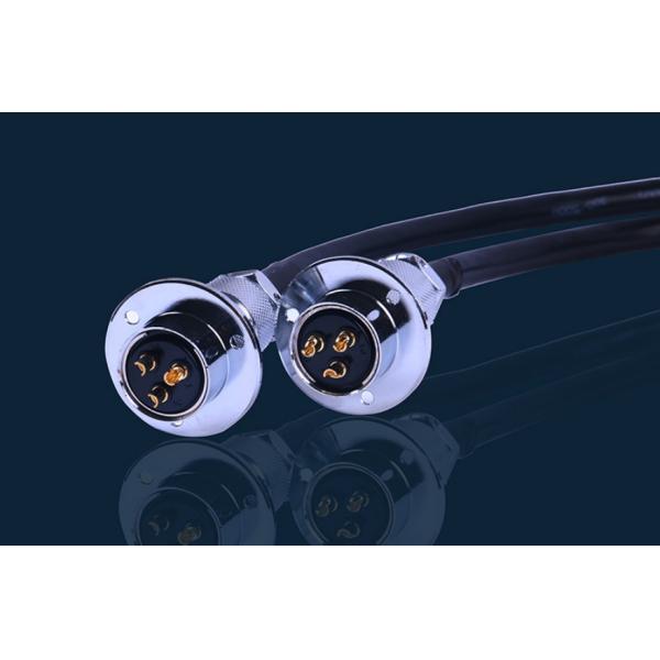 Electric Fork Charging Plug Wiring Harness with Rubber Coated Custom Pin Power Cable